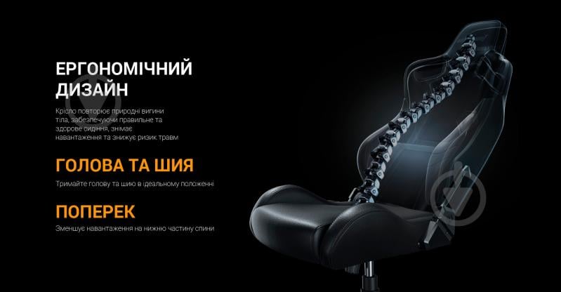 Крісло ігрове Anda Seat Kaiser Frontier XL (AD12YXL-17-G-F) сірий - фото 20