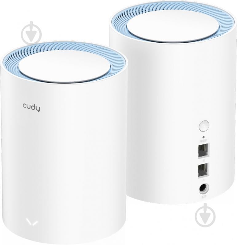 Система Wi-Fi Mesh Cudy M1200(2-pack) - фото 2 Система Wi-Fi Mesh Cudy M1200(2-pack) - фото 2