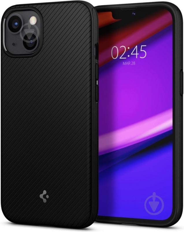 Чехол Spigen Core Armor Mag для Apple iPhone 13 (ACS03556) matt black - фото 1