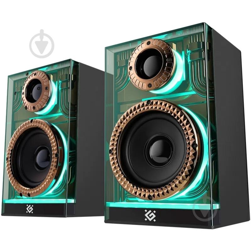 Акустическая система Defender Futuro 2.0 black - фото 2 Акустическая система Defender Futuro 2.0 black - фото 2