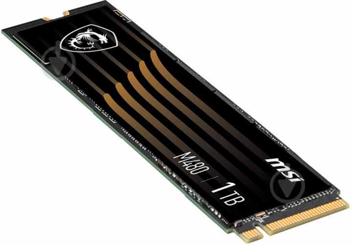 SSD-накопитель MSI 1000GB M.2 PCI Express 4.0 x4 3D TLC (S78-440L490-P83) - фото 3