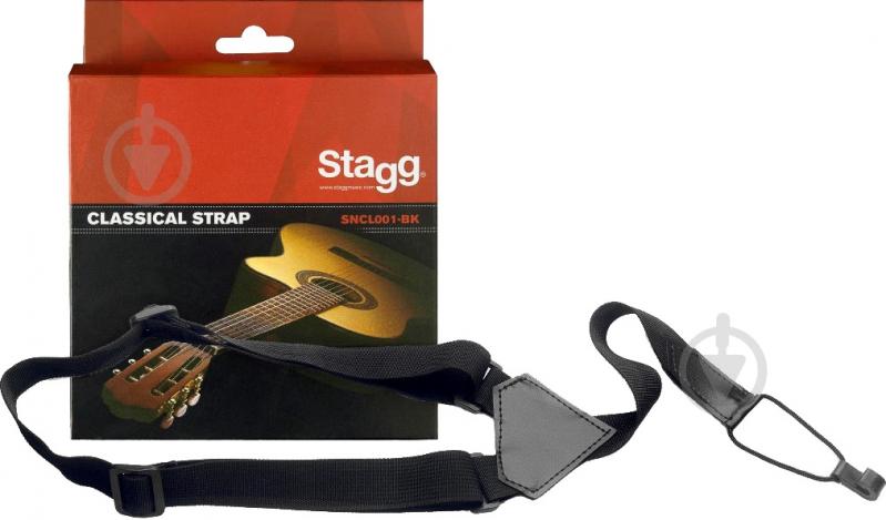 Ремень для гитары STAGG SNCL001-BK - фото 2