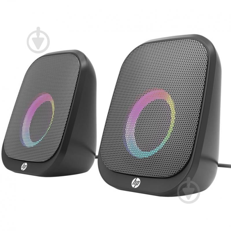 Акустическая система HP DHS-2113 2.0 black - фото 2