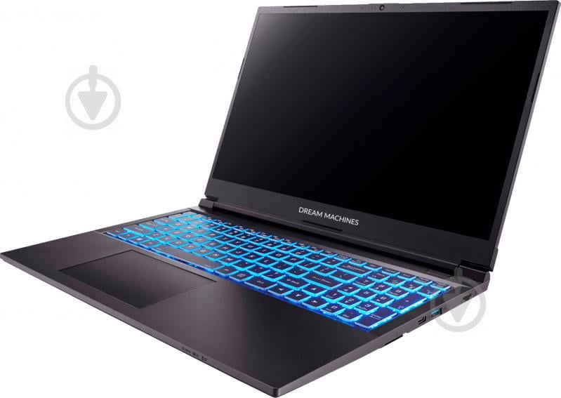 Ноутбук Dream Machines G1650Ti-15 SS 15,6" (G1650TI-15UA66) black - фото 2