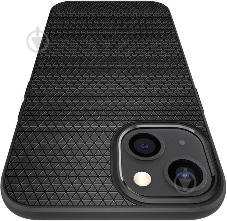 Чехол Spigen Liquid Air для Apple iPhone 13 (ACS03519) matt black - фото 8