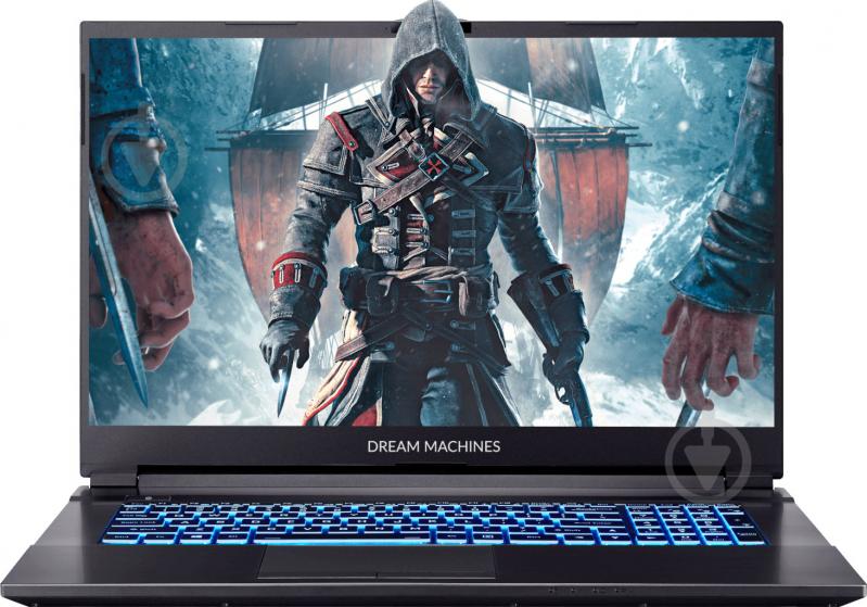 Ноутбук Dream Machines G1650Ti-17 17,3" (G1650TI-17UA56) black - фото 1