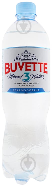 Вода Buvette №3 (4820115402140) слабогазована 0,75 л - фото 1