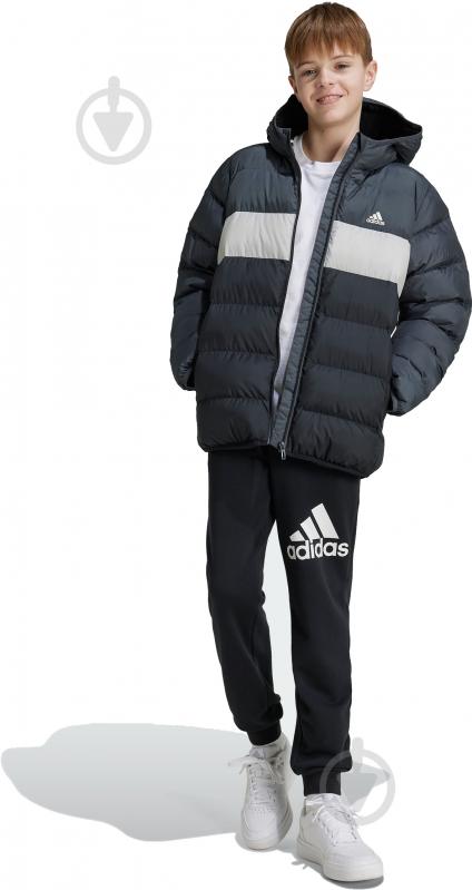 Пуховик для хлопчиків зимовий Adidas J SD JKT IY6918 р.128 чорний - фото 4