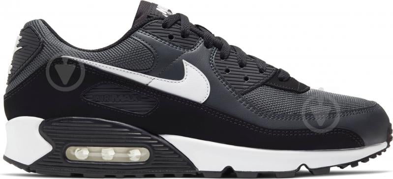 Кроссовки мужские демисезонные Nike AIR Max 90 CN8490-002 р.45 темно-серые - фото 3