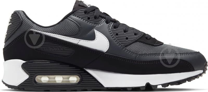 Кроссовки мужские демисезонные Nike AIR Max 90 CN8490-002 р.45 темно-серые - фото 4