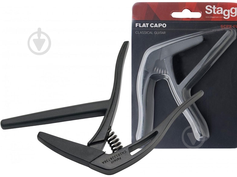 Каподастр STAGG SCPX-FL BK - фото 2