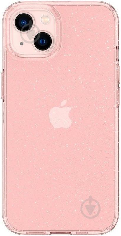 Чехол Spigen Liquid Crystal Glitter для Apple iPhone 13 (ACS03517) rose quartz - фото 3