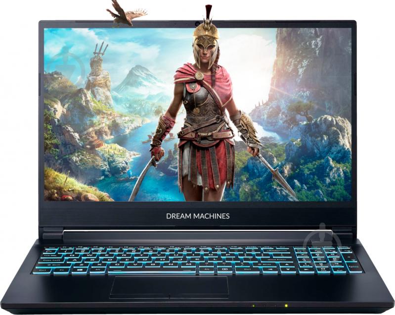 Ноутбук Dream Machines G1660Ti-15 15,6" (G1660TI-15UA51) black - фото 1