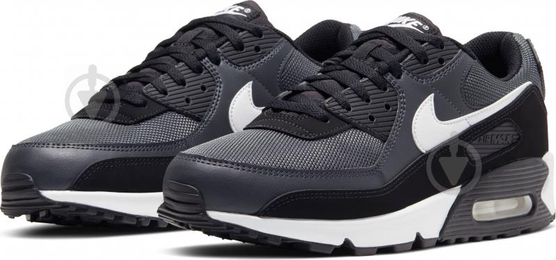 Кроссовки мужские демисезонные Nike AIR Max 90 CN8490-002 р.41 темно-серые - фото 1