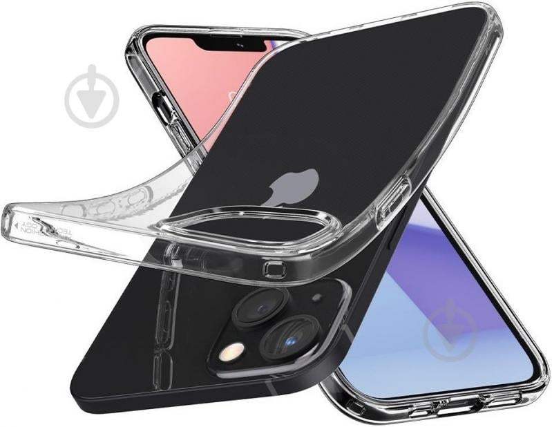 Чохол Spigen Liquid Crystal для Apple iPhone 13 (ACS03515) crystal clear - фото 5