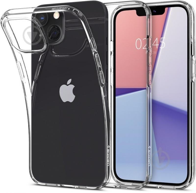 Чохол Spigen Liquid Crystal для Apple iPhone 13 (ACS03515) crystal clear - фото 3