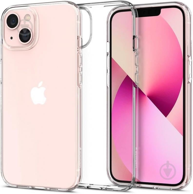 Чохол Spigen Liquid Crystal для Apple iPhone 13 (ACS03515) crystal clear - фото 4