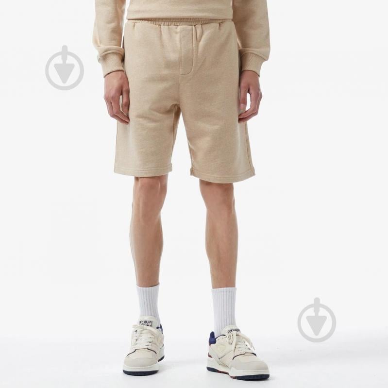 Шорты Lacoste Shorts GH0425-CB8 р. 2 бежевый - фото 1