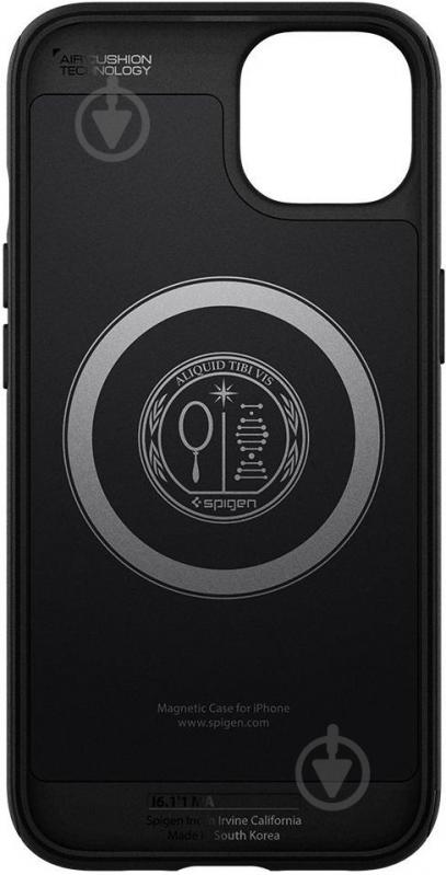 Чехол Spigen Mag Armor для Apple iPhone 13 (ACS03546) matt black - фото 5