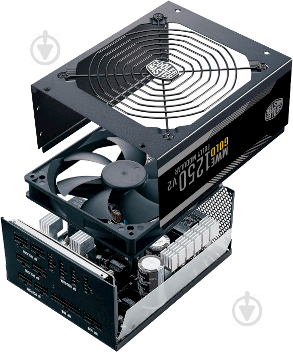 Блок живлення Cooler Master MWE Gold 1250 V2 MPE-C501-AFCAG-EU 1250 Вт - фото 11