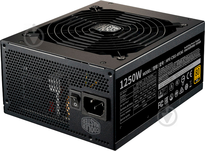 Блок живлення Cooler Master MWE Gold 1250 V2 MPE-C501-AFCAG-EU 1250 Вт - фото 3