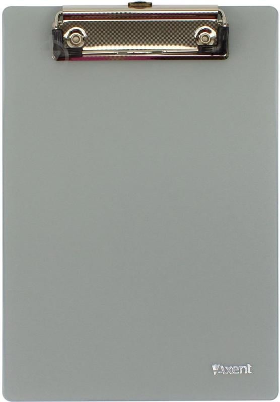 Папка із кліпом A5 2516-28-a димчата Axent - фото 1 Папка із кліпом A5 2516-28-a димчата Axent - фото 1