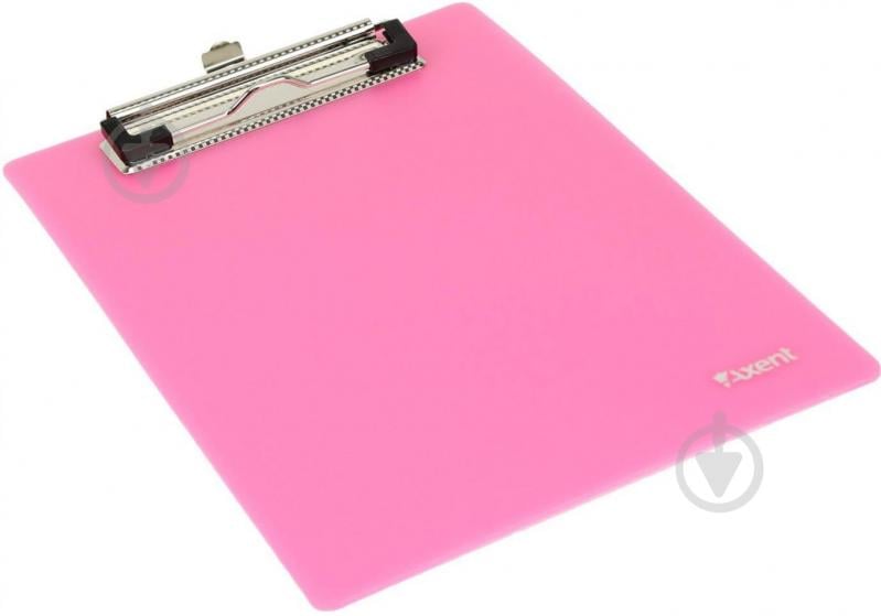 Папка із кліпом A5 2516-10-a рожева Axent - фото 2 Папка із кліпом A5 2516-10-a рожева Axent - фото 2