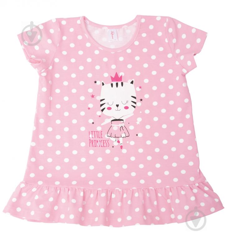 Сукня-туніка Luna Kids р.98/104 рожевий із білим №0024/16196 - фото 1