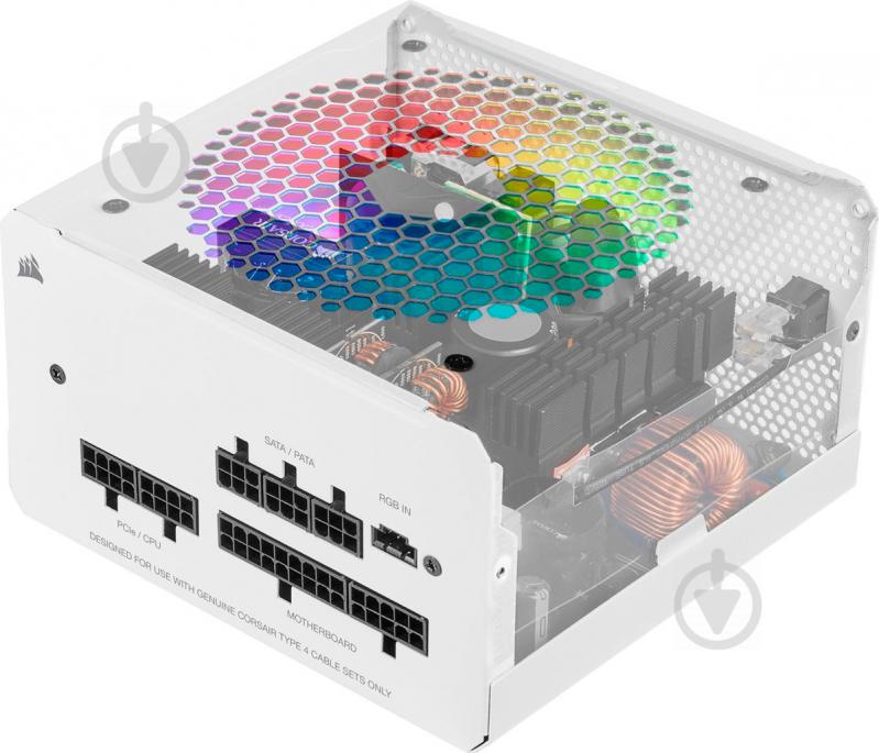 Блок питания Corsair CX550F RGB White CP-9020225-EU 550 Вт - фото 11