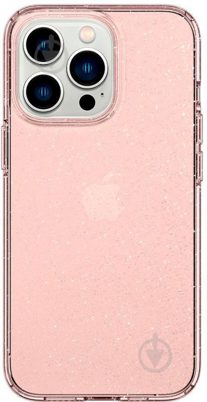 Чехол Spigen Liquid Crystal Glitter для Apple iPhone 13 Pro (ACS03256) rose quartz - фото 2