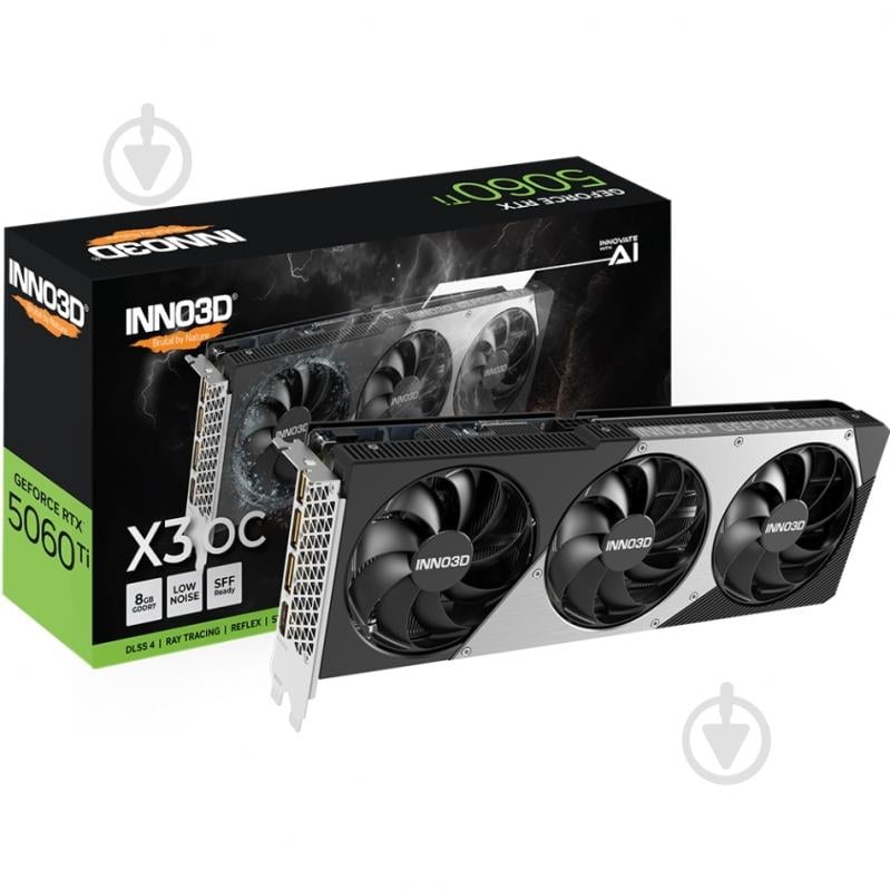 Відеокарта Inno3D GeForce RTX 5060 Ti 8GB GDDR7 128bit (N506T3-08D7X-193075L) - фото 3