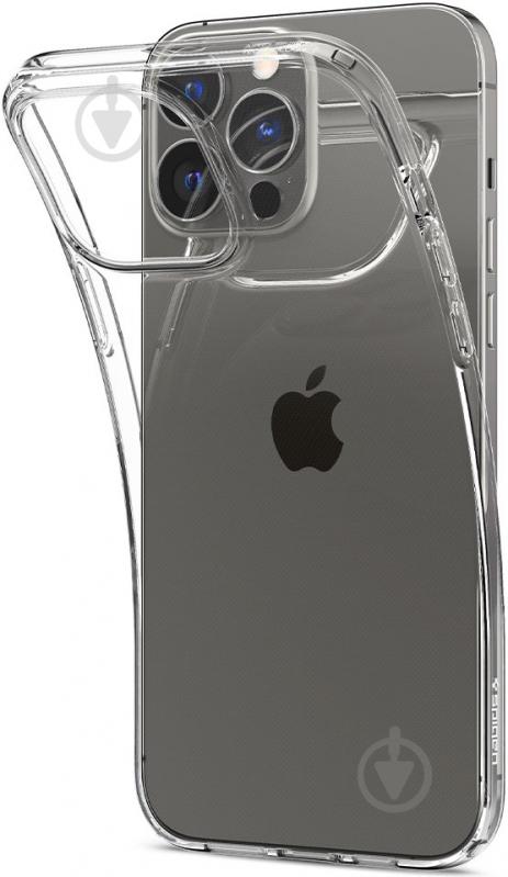 Чехол Spigen Liquid Crystal для Apple iPhone 13 Pro (ACS03254) crystal clear - фото 4