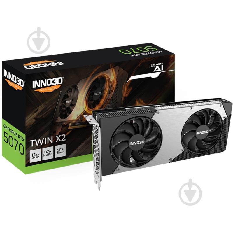 Відеокарта Inno3D GeForce RTX 5070 12GB GDDR7 192bit (N50702-12D7-195064N) - фото 9