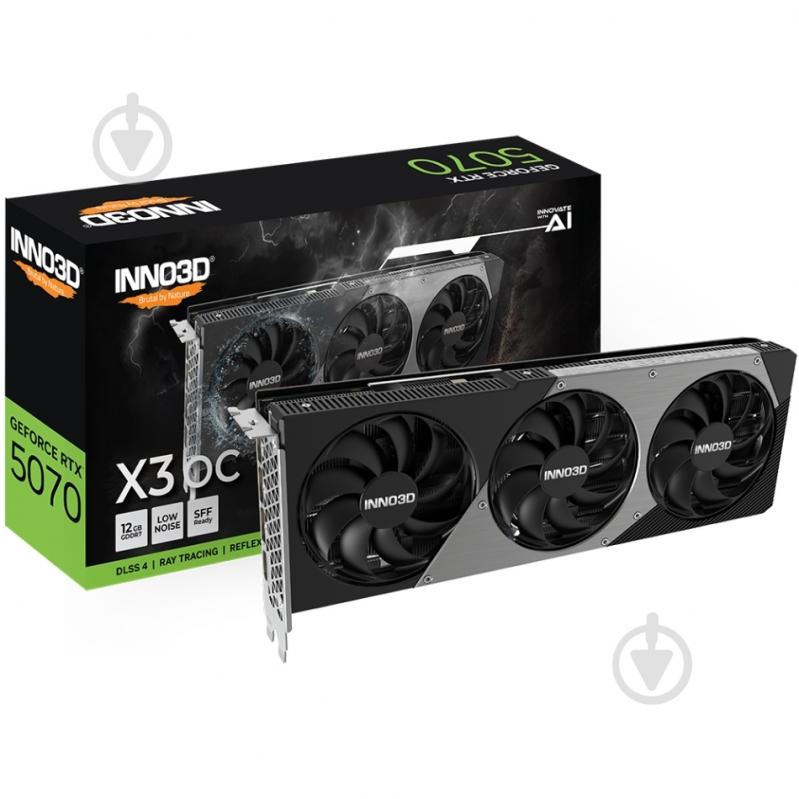 Відеокарта Inno3D GeForce RTX 5070 12GB GDDR7 192bit (N50703-12D7X-195064L) - фото 3