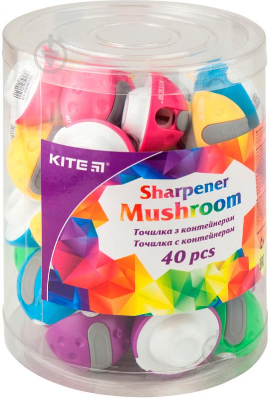 Точилка с контейнером Mushroom ассорти K20-118 KITE - фото 2