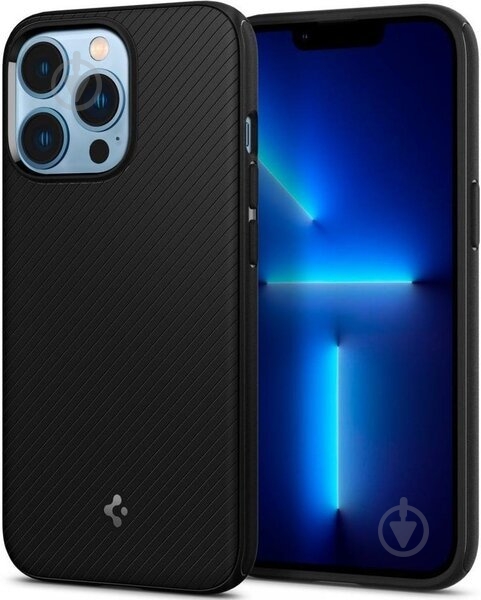 Чехол Spigen Core Armor Mag для Apple iPhone 13 Pro Max (ACS03238) matt black - фото 1