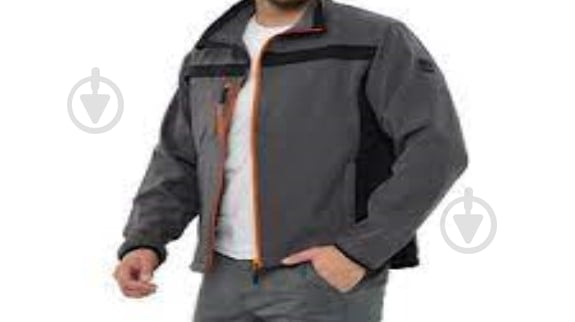 Кофта Delta Plus р. 3XL рост 200 LULE2GO3X серо-оранжевый - фото 2