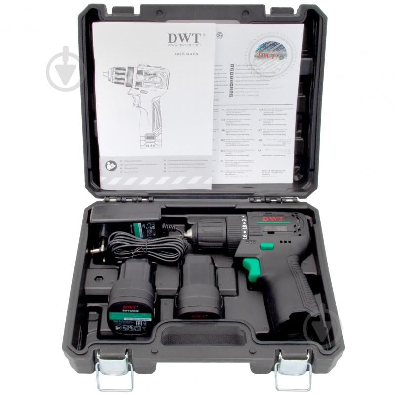 Шуруповерт акумуляторний DWT ABSP-14.4 DN-2 BMC - фото 10