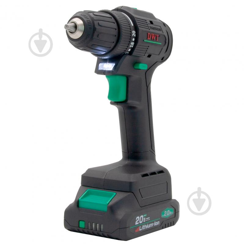 Шуруповерт акумуляторний DWT ABSP-20 DN-2 BMC - фото 2 Шуруповерт акумуляторний DWT ABSP-20 DN-2 BMC - фото 2