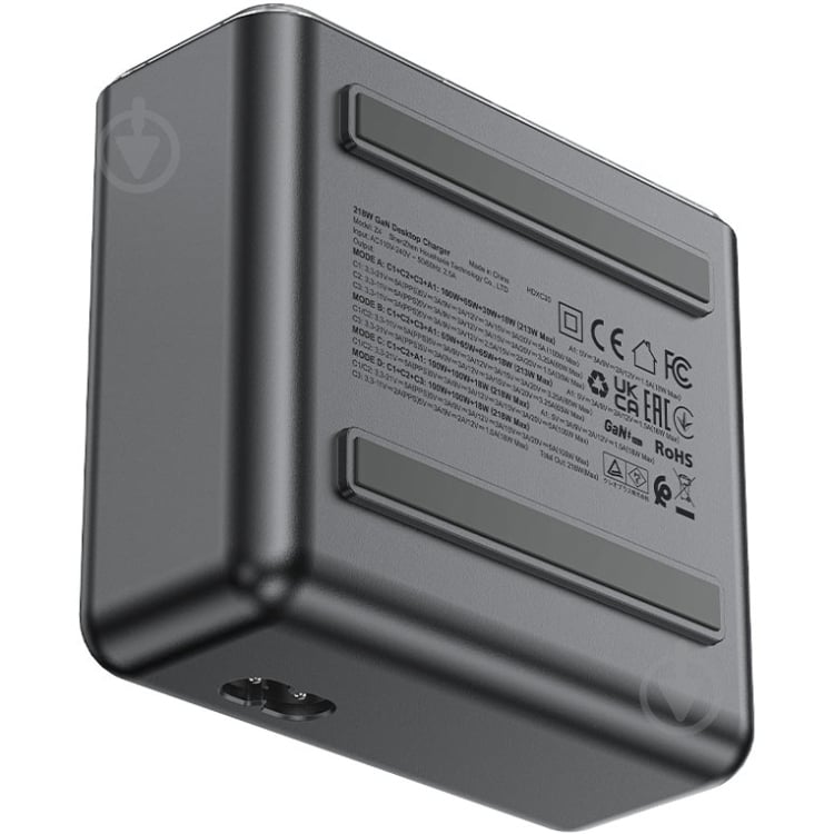 Зарядное устройство Acefast 4xUSB (3xUSB-C + USB-A) 218 Вт GaN Z4 - фото 7 Зарядное устройство Acefast 4xUSB (3xUSB-C + USB-A) 218 Вт GaN Z4 - фото 7