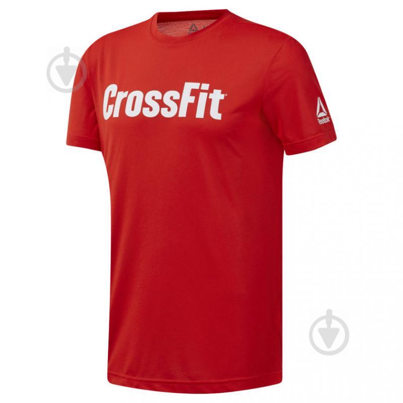 Футболка Reebok RC FEF TEE- SPEEDWICK DT2773 р.2XL красный - фото 1