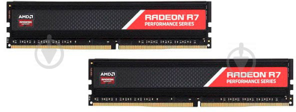 Оперативна пам'ять AMD DDR4 SDRAM 16 GB (2x8GB) 2666 MHz (R7S416G2606U2K) R7 Performance Series - фото 1