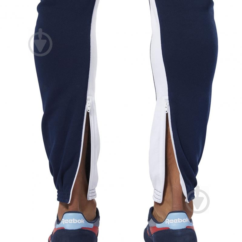 Брюки Reebok CL F ZIP JOGGER DT8166 р. 2XL темно-синий - фото 4