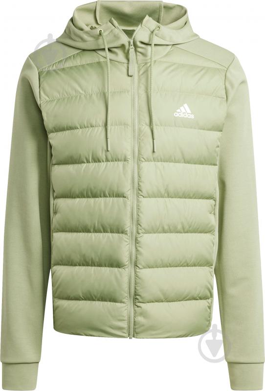 Пуховик мужской демисезонный Adidas ESS DWN HYB J IX8915 р.2XL хаки - фото 6