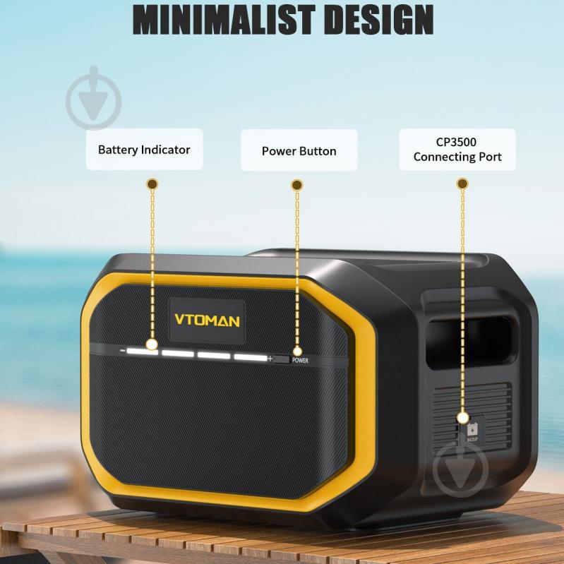 Дополнительный аккумулятор VTOMAN FlashSpeed PB-81 (1548 Вт·ч) - фото 6 Дополнительный аккумулятор VTOMAN FlashSpeed PB-81 (1548 Вт·ч) - фото 6