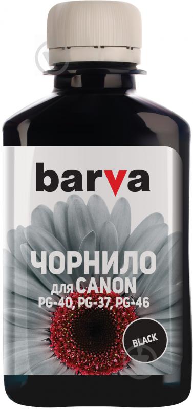 Чернила BARVА Canon PG-40 180 г (C40-081) черный - фото 1