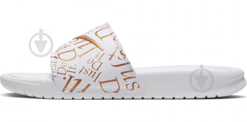 Шльопанці Nike BENASSI JDI PRINT 618919-116 р.38 білий - фото 5