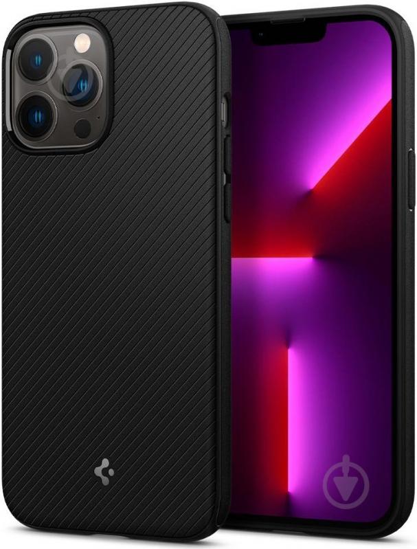 Чехол Spigen Mag Armor для Apple iPhone 13 Pro Max (ACS03226) matt black - фото 3