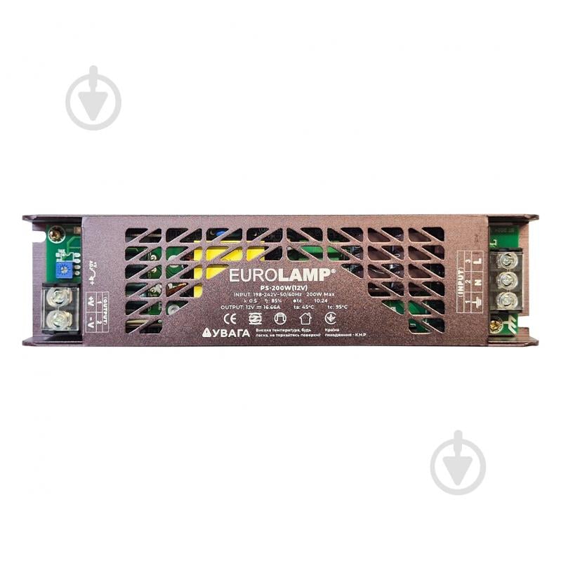 Блок питания Eurolamp 200 Вт IP20 PS-200W(12V) - фото 2