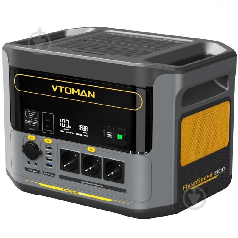Зарядная станция VTOMAN FlashSpeed 1000 PB-85 (828 Вт·ч) - фото 5